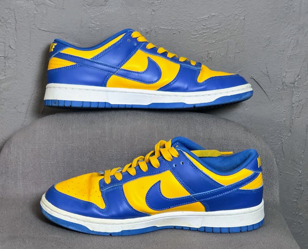 Nike Dunk Low UCLA Blue Jay University Gold White Size 9 DD1391-402